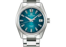 Grand Seiko Evolution 9 Collection SLGA025G (2024) - Turquoise dial 40 mm Titanium case