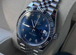 Rolex Datejust 41 126334 (2025) - Blauw wijzerplaat 41mm Staal