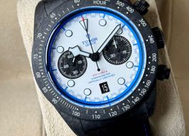 Tudor Black Bay Chrono 79377KN (2025) - White dial 42 mm Carbon case
