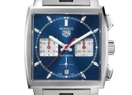 TAG Heuer Monaco CBL2111.BA0644 (2024) - Blue dial 39 mm Steel case