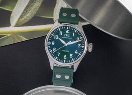 IWC Big Pilot IW329306 (Unknown (random serial)) - Green dial 43 mm Steel case