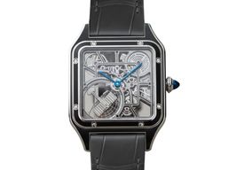 Cartier Santos Dumont WHSA0044 (2025) - Transparent dial 34 mm Steel case