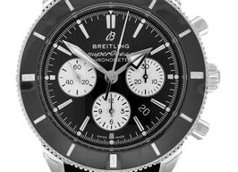Breitling Superocean Heritage II Chronograph AB0162121B1S1 (2023) - Black dial 44 mm Steel case