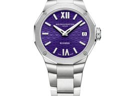 Baume & Mercier Riviera M0A10728 (2025) - Purple dial 33 mm Steel case