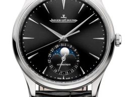 Jaeger-LeCoultre Master Ultra Thin Moon Q1368471 (2026) - Zwart wijzerplaat 39mm Staal
