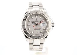 Rolex Yacht-Master 40 16622 (2006) - Zilver wijzerplaat 40mm Staal