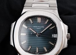 Patek Philippe Nautilus 5800/1A-001 (2007) - Blue dial 38 mm Steel case