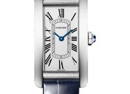 Cartier Tank Américaine WSTA0117 (2026) - Silver dial 35 mm Steel case
