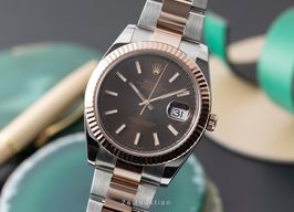 Rolex Datejust 41 126331 (Unknown (random serial)) - Brown dial 41 mm Steel case