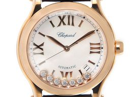 Chopard Happy Sport 274808-5008 (2022) - Pearl dial 36 mm Rose Gold case