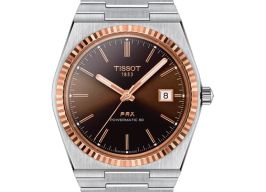 Tissot Unknown T931.407.41.291.00 (2026) - Brown dial 40 mm Gold/Steel case