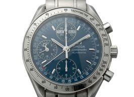 Omega Speedmaster Day Date 3521.80 (1999) - Blauw wijzerplaat 39mm Staal