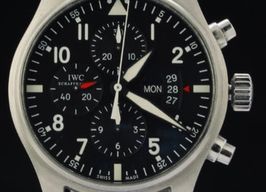 IWC Pilot Chronograph IW377701 (2015) - Black dial 43 mm Steel case
