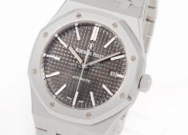 Audemars Piguet Royal Oak Selfwinding 15400ST.OO.1220ST.04 (2017) - Grey dial 41 mm Steel case