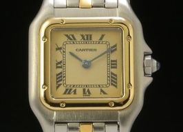 Cartier Panthère 1057917 (1998) - White dial 42 mm Gold/Steel case