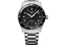 Longines Spirit L3.812.4.53.6 (2024) - Black dial 42 mm Steel case