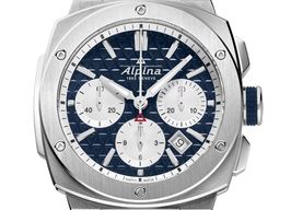 Alpina Alpiner AL-730NS4AE6B (Unknown (random serial)) - Blue dial 41 mm Steel case