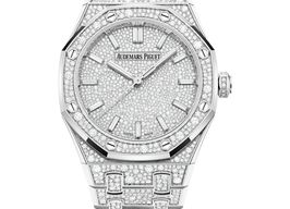 Audemars Piguet Royal Oak Selfwinding 77452BC.ZZ.1365BC.01 (2025) - Diamond dial 34 mm White Gold case