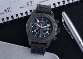 Breitling Super Avenger M13370 (2009) - Black dial 48 mm Steel case