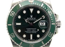 Rolex Submariner Date 116610LV (2015) - Green dial 40 mm Steel case