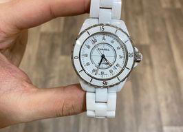 Chanel J12 H1629 (2018) - White dial 38 mm Ceramic case