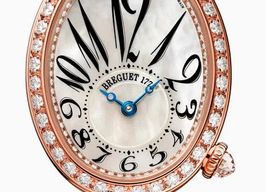 Breguet Reine de Naples 8928BR/5W/944/DD0D3L (2025) - Pearl dial 34 mm Rose Gold case