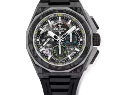 Zenith Defy 10.9100.9004/22.I200 (2026) - Zwart wijzerplaat 45mm Carbon