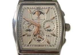 IWC Da Vinci Perpetual Calendar IW376204 (2009) - Zilver wijzerplaat 43mm Staal