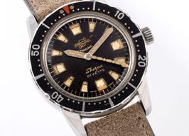 Enicar Sherpa 100/216 (1950) - Black dial 36 mm Steel case