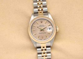 Rolex Lady-Datejust 69173 (1996) - Roze wijzerplaat 26mm Goud/Staal