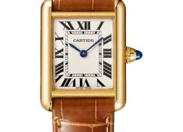 Cartier Tank Louis Cartier WGTA0342 (2026) - Zilver wijzerplaat 22mm Geelgoud