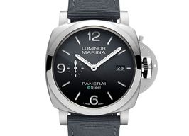 Panerai Luminor Marina PAM01358 (2024) - Grijs wijzerplaat 44mm Staal