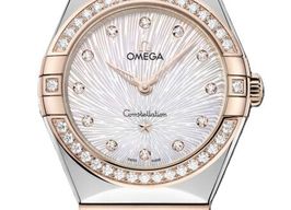 Omega Constellation 131.25.28.60.55.003 (2026) - Wit wijzerplaat 28mm Goud/Staal