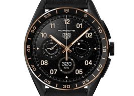 TAG Heuer Connected SBR8A83.BT6302 (2024) - Black dial 45 mm Titanium case