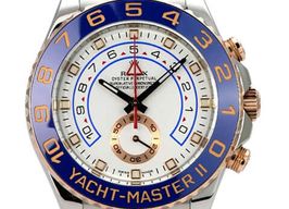 Rolex Yacht-Master II 116681 (2017) - White dial 44 mm Steel case