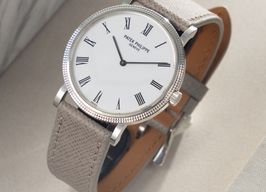 Patek Philippe Calatrava 5120G (2000) - White dial 36 mm White Gold case