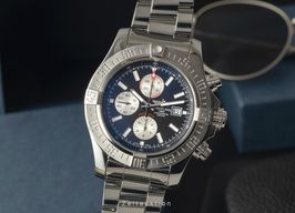 Breitling Super Avenger II A1337111/BC29 (Unknown (random serial)) - Black dial 48 mm Steel case