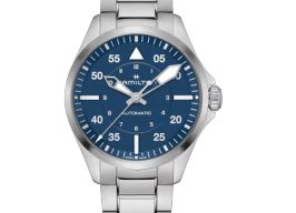 Hamilton Khaki Aviation H76305140 (2025) - Groen wijzerplaat 39mm Staal