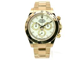 Rolex Daytona 126508 (2023) - White dial 40 mm Yellow Gold case