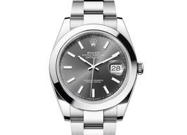 Rolex Datejust 41 126300-0007 (2024) - Grey dial 41 mm Steel case