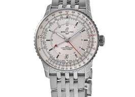 Breitling Navitimer GMT A32310211G1A1 (2025) - Zilver wijzerplaat 41mm Staal
