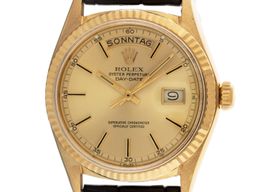 Rolex Day-Date 1803 (1976) - Champagne wijzerplaat 36mm Geelgoud