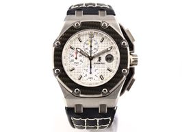 Audemars Piguet Royal Oak Offshore 26030IO.OO.D001IN.01 (2007) - Zilver wijzerplaat 42mm Titanium