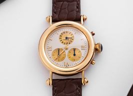 Cartier Diabolo 1400 (1992) - Silver dial 32 mm Yellow Gold case