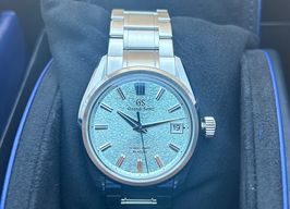 Grand Seiko Evolution 9 Collection SLGH021G (2024) - Turquoise wijzerplaat 40mm Staal