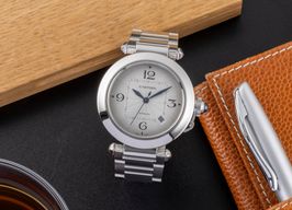 Cartier Pasha WSPA0009 (Unknown (random serial)) - Silver dial 41 mm Steel case