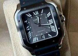 Cartier Santos WSSA0037 (2024) - Grey dial 40 mm Steel case