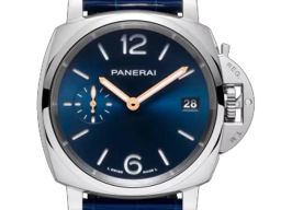 Panerai Luminor Due PAM01273 (2026) - Blauw wijzerplaat 38mm Staal