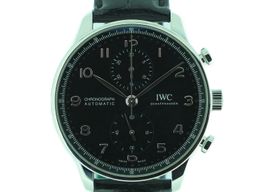 IWC Portuguese Chronograph IW371605 (2019) - Silver dial 41 mm Steel case