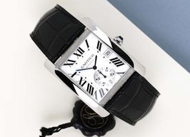 Cartier Tank MC W5330003 (2020) - Zilver wijzerplaat 34mm Staal